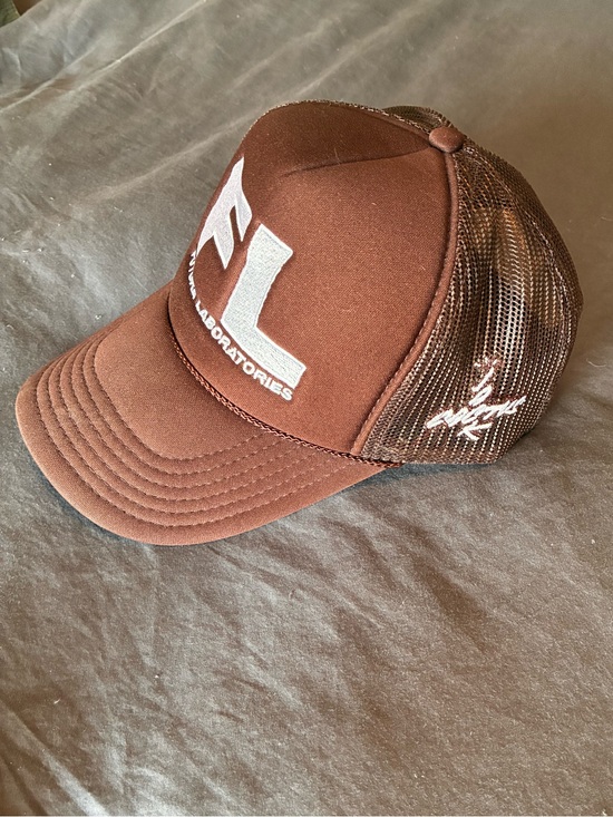 Cactus Jack Other - Futura Labs X Cactus Jack - Brown Mesh Trucker Cap
